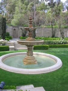 Greystone Mansion Fountain
