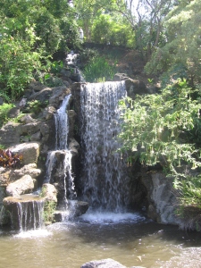 Los Angeles County Arboretum Myberg Waterfall